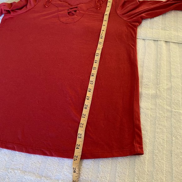 Casual v-neck ¾ length sleeve t-shirt, Classic Editions brand - Picture 9 of 11